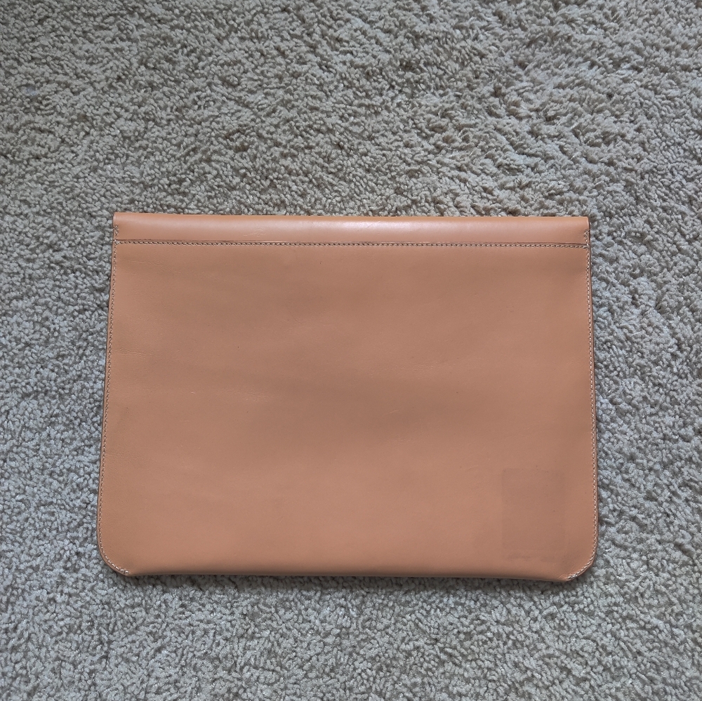NEW Boldrini Leather Envelope Bag - Picture 2 of 8